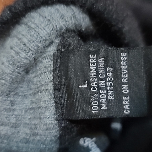 100 % cashmere Men's zipper sweater - Picture 4 of 5